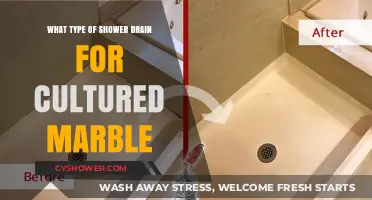 Best Shower Drain Options for Cultured Marble Surfaces Explained