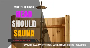 Choosing the Perfect Shower Head for Your Sauna Experience