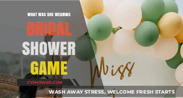 What Was She Wearing? Fun Bridal Shower Game Ideas