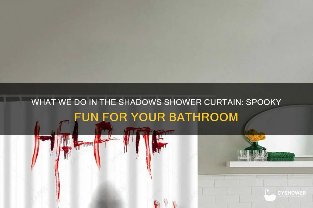 what we do in the shadows shower curtain