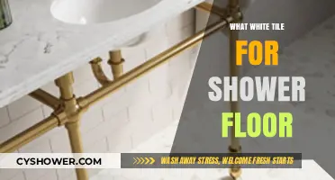 Choosing the Perfect White Tile for Your Shower Floor: A Guide