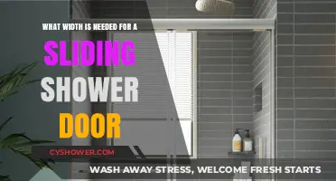 Choosing the Right Width for Your Sliding Shower Door