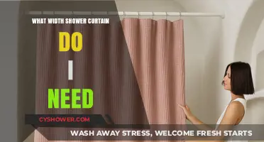 Choosing the Right Shower Curtain Width for Your Bathroom