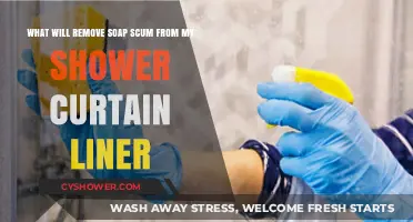 Effective Ways to Eliminate Soap Scum from Shower Curtain Liners