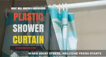 Effective Ways to Whiten a Discolored Plastic Shower Curtain