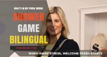 Bilingual Bridal Shower Fun: What's in My Purse Game Ideas