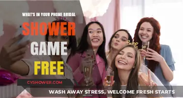 Free Bridal Shower Fun: What's in Your Phone Game Ideas