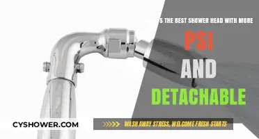 Top Detachable Shower Heads with High PSI for Ultimate Shower Experience