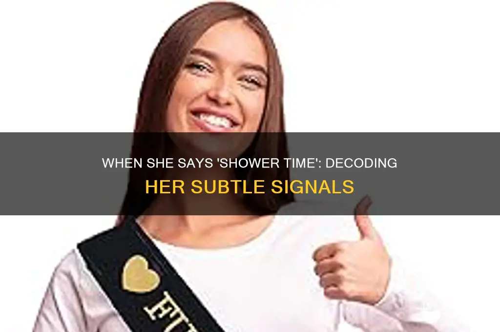 when a girl says she