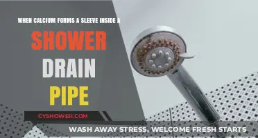 Calcium Buildup: How to Tackle Shower Drain Pipe Sleeve Formation