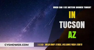 Tucson's Night Sky: Meteor Shower Viewing Guide for Tonight
