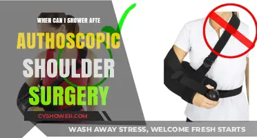 Post-Arthroscopic Shoulder Surgery: When Is It Safe to Shower?