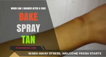 Perfect Timing: Showering After Your Fake Bake Spray Tan