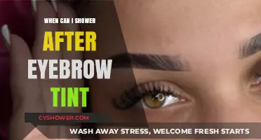 Eyebrow Tint Aftercare: When Can You Shower Safely?