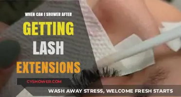 Lash Extensions Aftercare: When Can You Shower Safely?