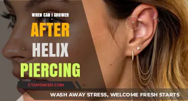 Helix Piercing Aftercare: When Is It Safe to Shower?