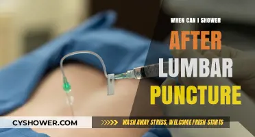 Post-Lumbar Puncture Shower Guidelines: When It’s Safe to Get Wet