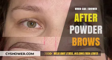 Post-Powder Brows: When Can You Safely Shower Again?