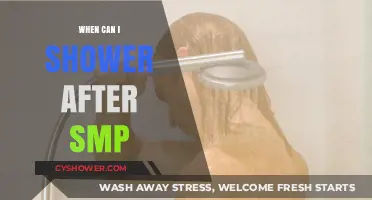 Post-SMP Shower Guide: When Can You Safely Shower Again?