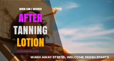 Post-Tanning Shower Guide: When to Rinse After Using Tanning Lotion
