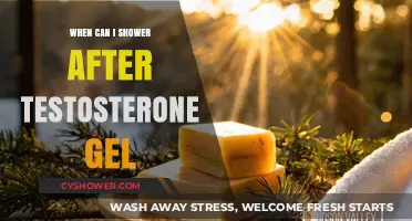 Showering Safely: Timing Tips After Applying Testosterone Gel
