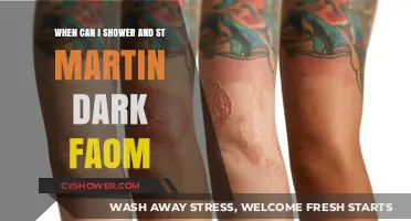 Showering After St. Martin's Dark Foam Tattoo: Healing Timeline Guide