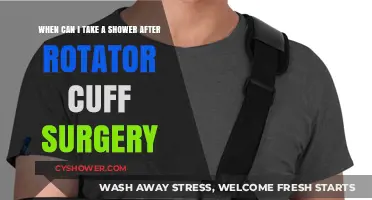 Post-Rotator Cuff Surgery Shower Guidelines: Timing and Recovery Tips