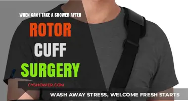 Post-Rotator Cuff Surgery Shower Guidelines: Timing and Tips for Recovery