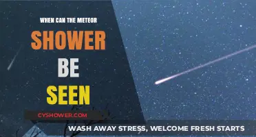 Best Time to Spot the Meteor Shower: A Celestial Guide