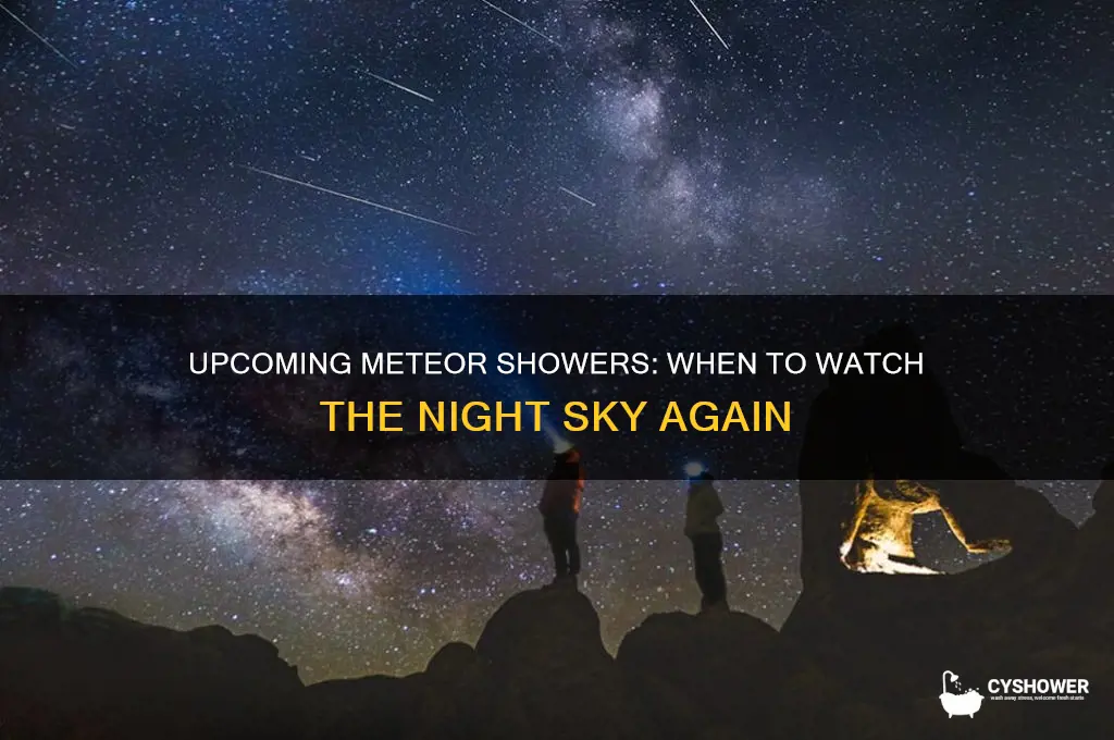 when can we expect another meteor shower