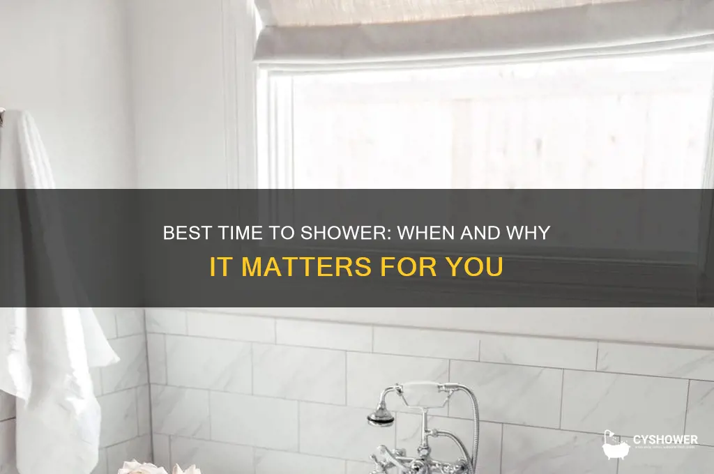 when can you go take a shower