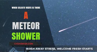 Celeste's Visit Coincides with Meteor Shower: A Celestial Spectacle