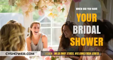 Bridal Shower Timing: When Did You Celebrate Your Pre-Wedding Party?