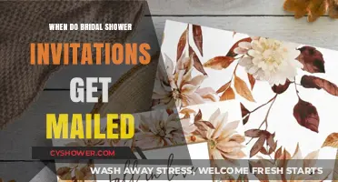 Perfect Timing: When to Mail Bridal Shower Invitations for a Flawless Event