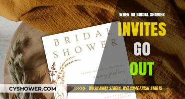 Perfect Timing for Bridal Shower Invites: When to Send Them Out