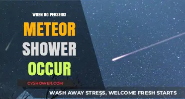 When Do Perseids Meteor Shower Occur: A Celestial Guide