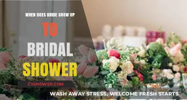 When Should the Bride Arrive at Her Bridal Shower?