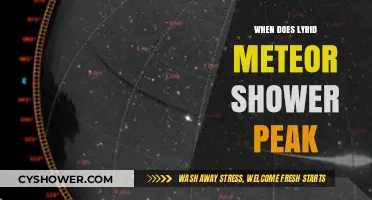 Lyrid Meteor Shower Peak: Best Time to Watch Shooting Stars