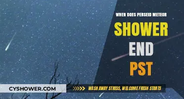 Perseid Meteor Shower End Time in PST: Your Viewing Guide
