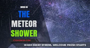 When to Watch: A Guide to the Meteor Shower Spectacle