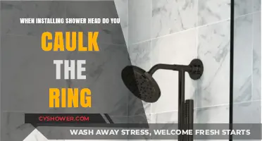 Should You Caulk the Shower Head Ring During Installation? Tips & Tricks