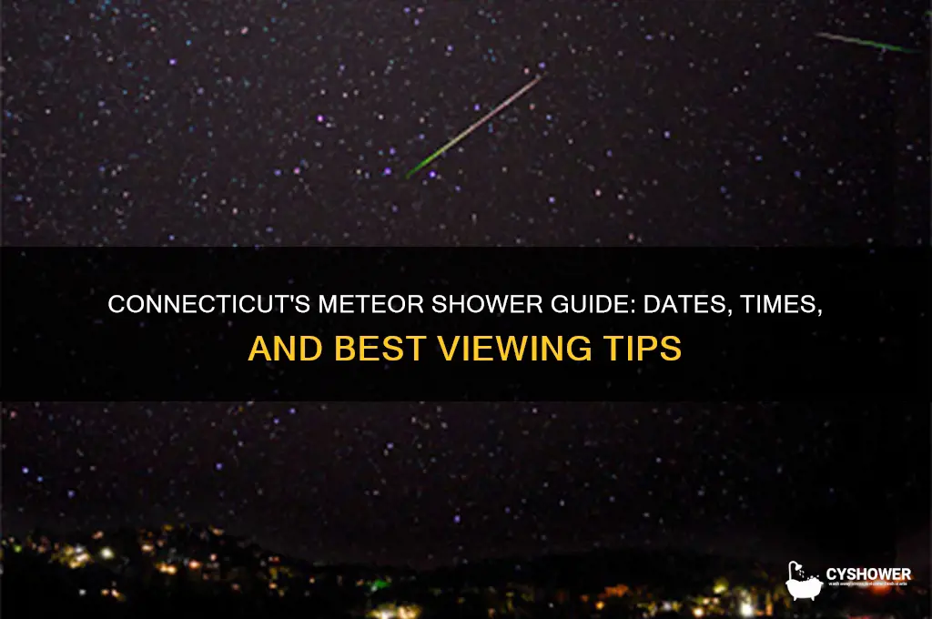 when is meteor shower in connecticut