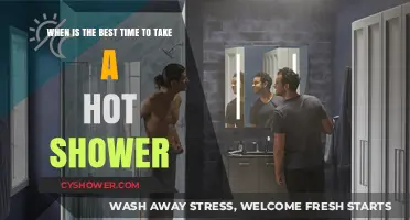 Optimal Shower Timing: When to Enjoy a Hot Shower for Maximum Benefits