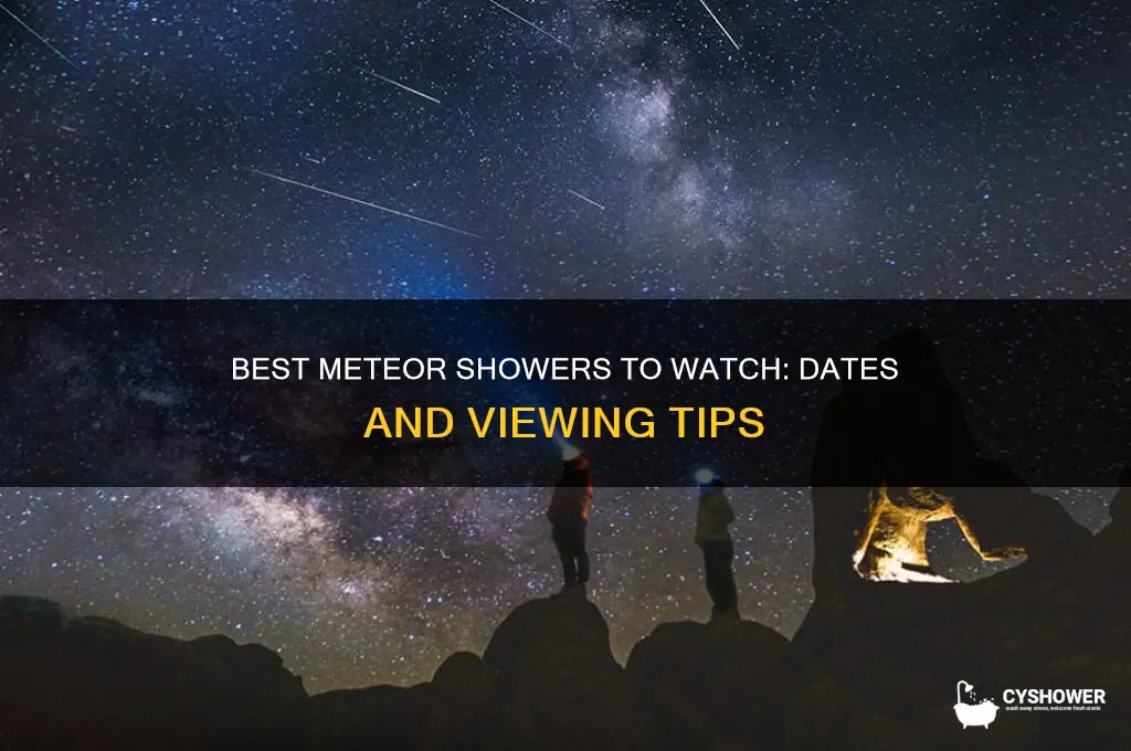 when is the bext meteor shower