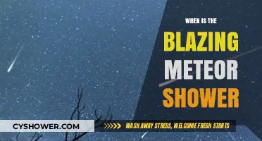 When to Witness the Blazing Meteor Shower: A Celestial Guide