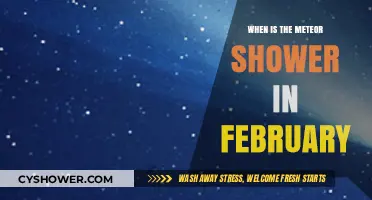 February's Celestial Spectacle: When to Watch the Meteor Shower