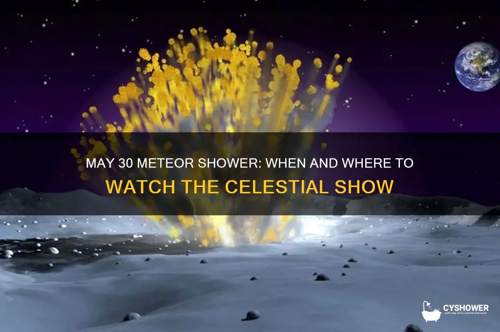 when is the meteor shower may 30