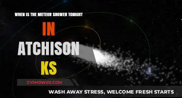 Atchison KS Meteor Shower Tonight: Peak Time and Viewing Tips