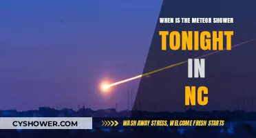 NC Meteor Shower Tonight: Best Viewing Times and Tips