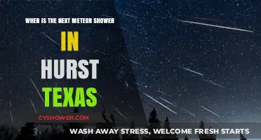 Upcoming Meteor Shower Dates and Viewing Tips in Hurst, Texas